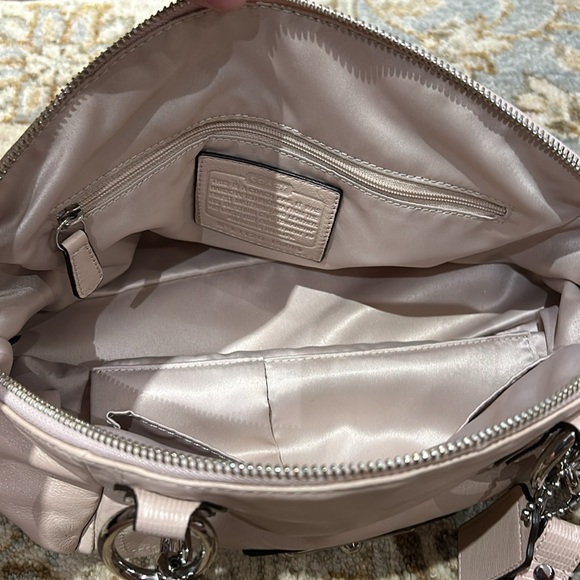 Coach Kristin domed satchel in soft Blush leather - Picture 4 of 7